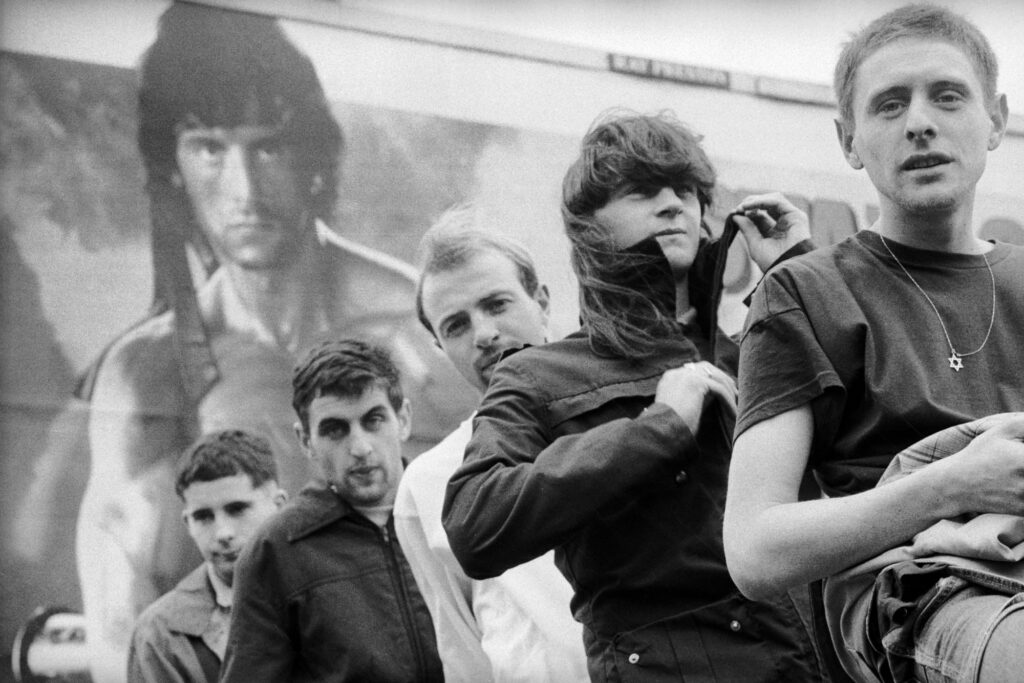 Happy Mondays by Kevin Cummins press shot