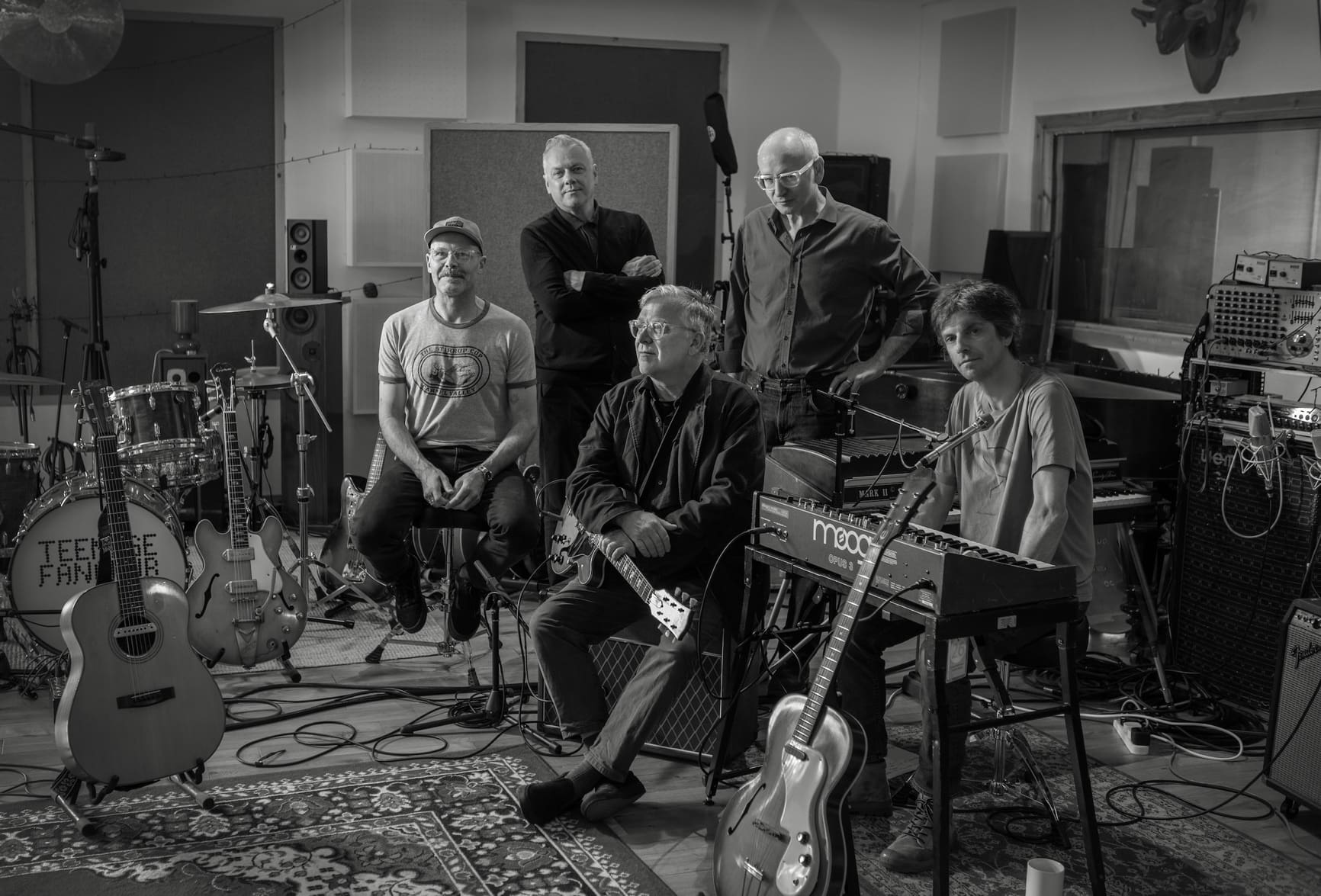 Teenage Fanclub, press photo for new album Do Not Dare to Dream