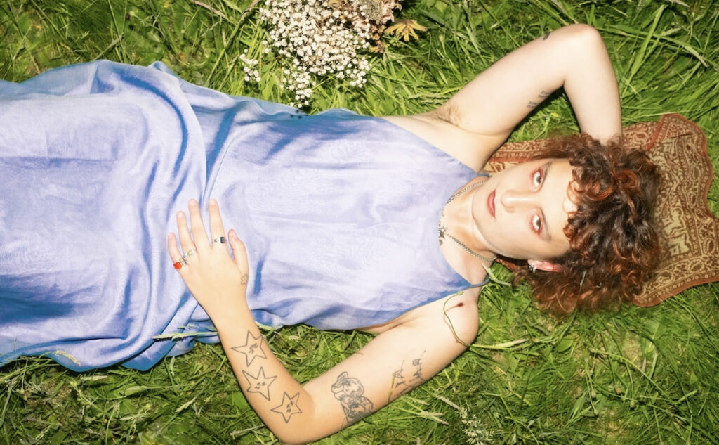 Phoebe Green, press photo for new single 'Clothes Still On'