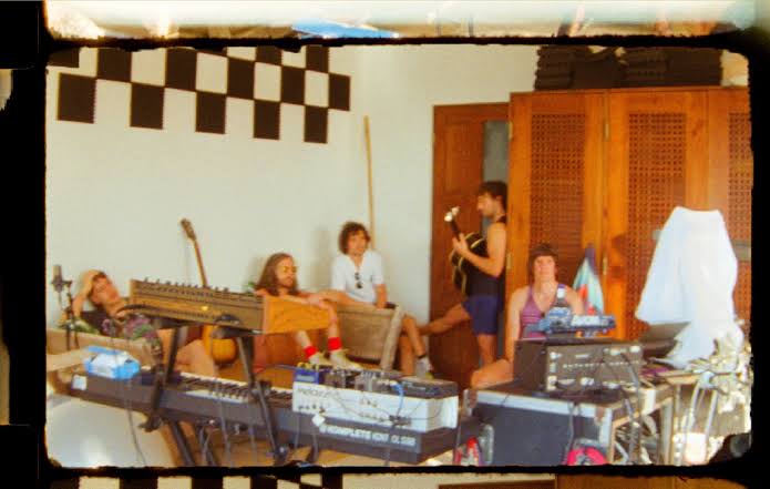The Strokes pictured in 2026, from left: Julian Casablancas, Albert Hammond Jr., Nick Valensi, Nikolai Fraiture, and Fabrizio Moretti