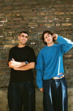 Barry Can't Swim and Sammy Virji, press photo for new single 'I Could Be Madonna'