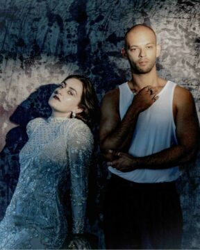 Aurora Nishevci and Nathan Durasamy of Rora and the Untamed, press photo for new single 'Savage White Swan'