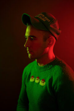 Sufjan Stevens, press photo ahead of new holiday album Worst Christmas Ever!