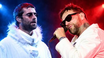 Liam Gallagher and Damon Albarn