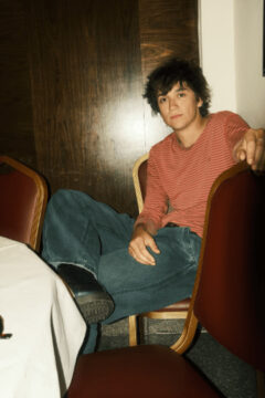 Dermot Henry, press photo ahead of debut album Bad Throw, Good Catch